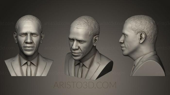 Busts and bas-reliefs of famous people (BUSTC_0043) 3D model for CNC machine